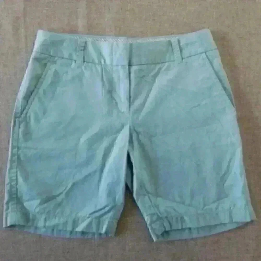 J.Crew‎ Chino Broken-in Green Shorts